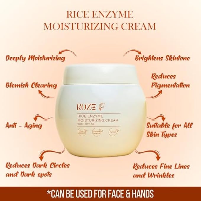 ROZE BUNDLE PACK | RICE CLEANSER | RICE MOISTURIZER | COCONUT MILK KERATIN SHAMPOO - Image 2